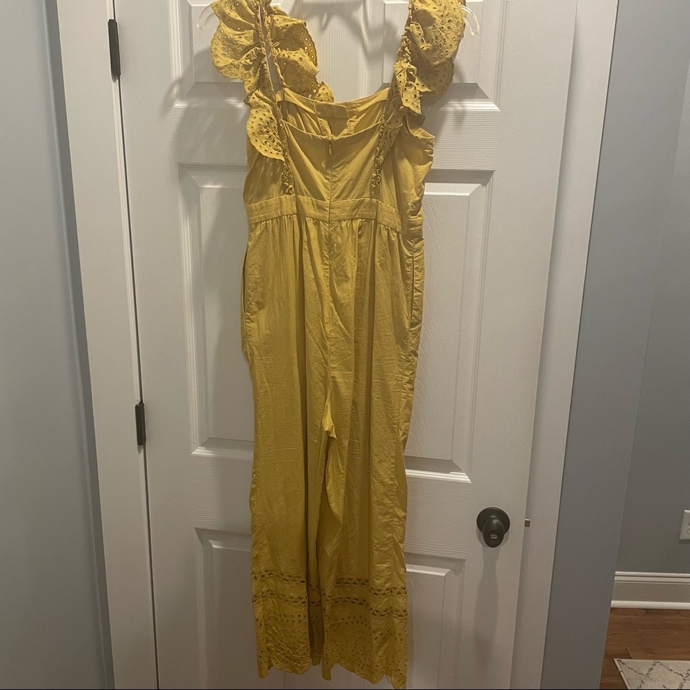 Madewell Eyelet Frilled-Strap Jumpsuit - Picture 5 of 6